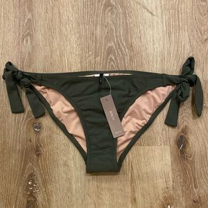 J. Crew side-tie bikini bottom | size M